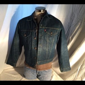 Vintage Levis Blanket-Lined Denim Jacket